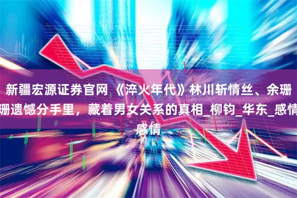 新疆宏源证券官网 《淬火年代》林川斩情丝、余珊珊遗憾分手里，藏着男女关系的真相_柳钧_华东_感情
