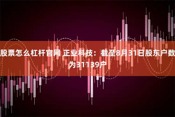 股票怎么杠杆官网 正业科技：截至8月31日股东户数为31139户